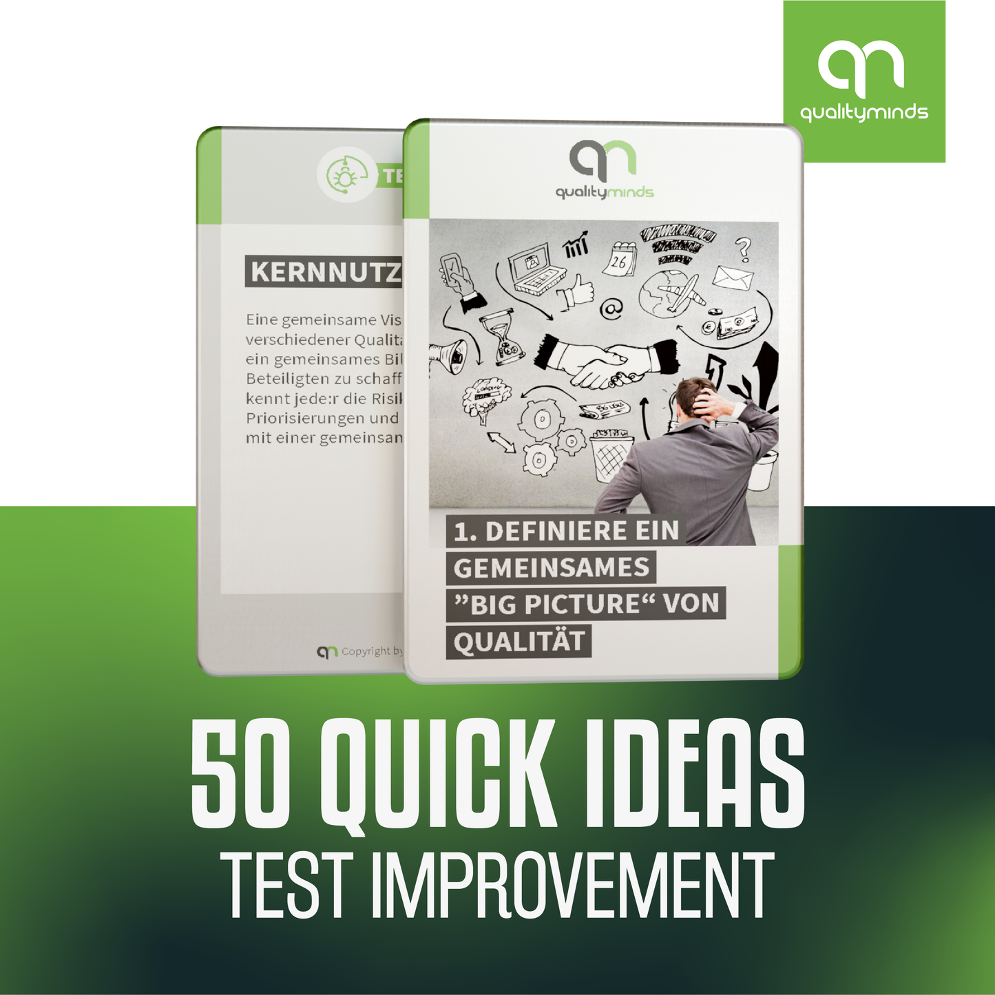 Test Improvement with 50 Quick Ideas Kartendeck